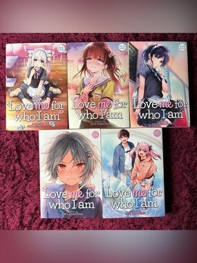 Love Me For Who I Am Volumes 1-5 Manga Set